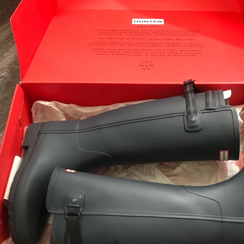 Hunter rain boots